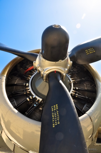 FLying Fortress 1200 HP Wright-Cyclone Engine